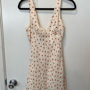 Strawberry Zara Mini Dress